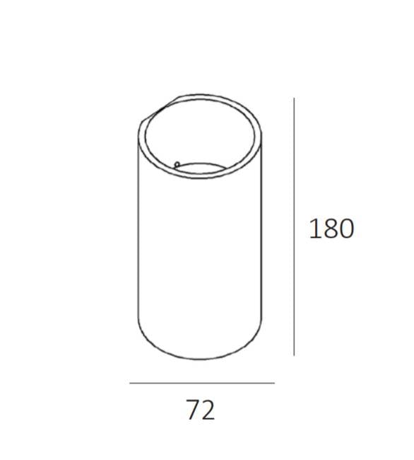 Artdelight Wandlamp Brody 2 Champagne Led IP54