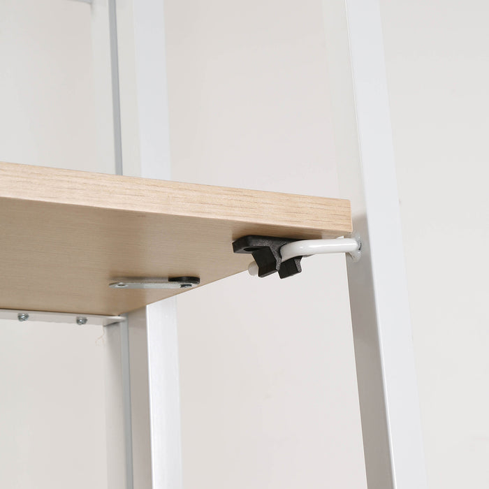 Calicosy - Opvouwbare Kast - Industriële stijl - H134,5 cm - Wit