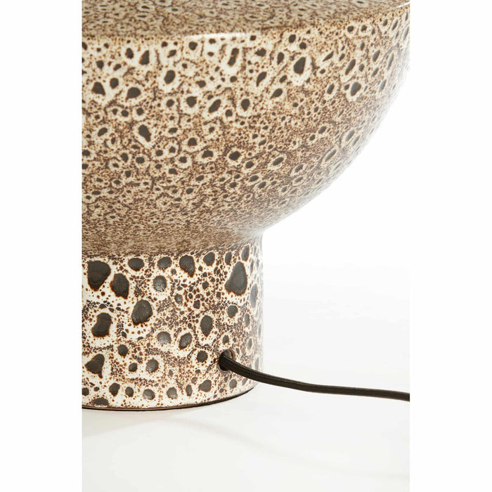 Light & Living Lampvoet Yasur - Zwart - Ø32cm