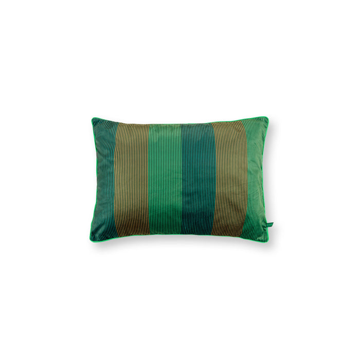 Pip Studio Sierkussen Multi Stripe - Groen - 50x70cm