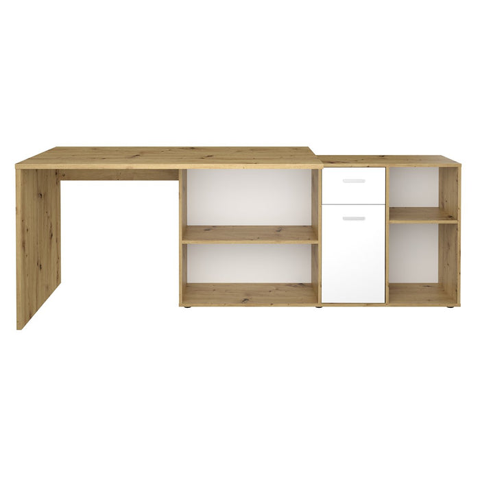 Calicosy - Hoekbureau LEX - B135,7 cm - Eikenlook