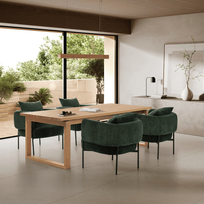 Calicosy - Fauteuil ARUNI - L73 cm - Metalen poten