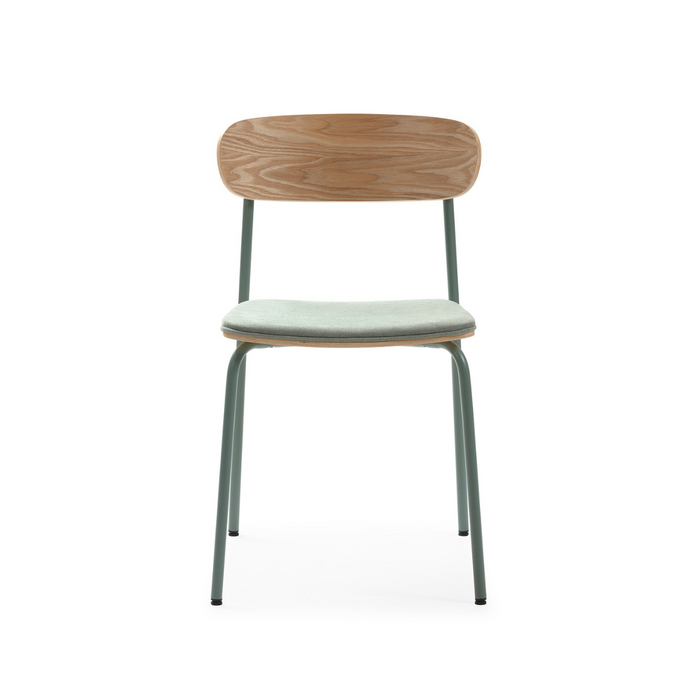 Calicosy - Set 2 stoelen ADRIANA - L46 cm - Stof & metaal