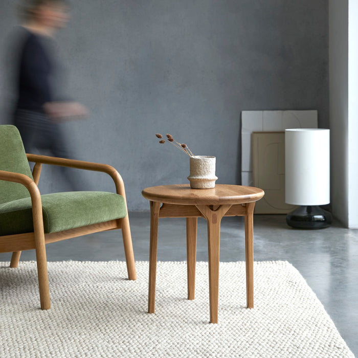 Tikamoon - Massief eikenhouten bijzettafeltje Clara