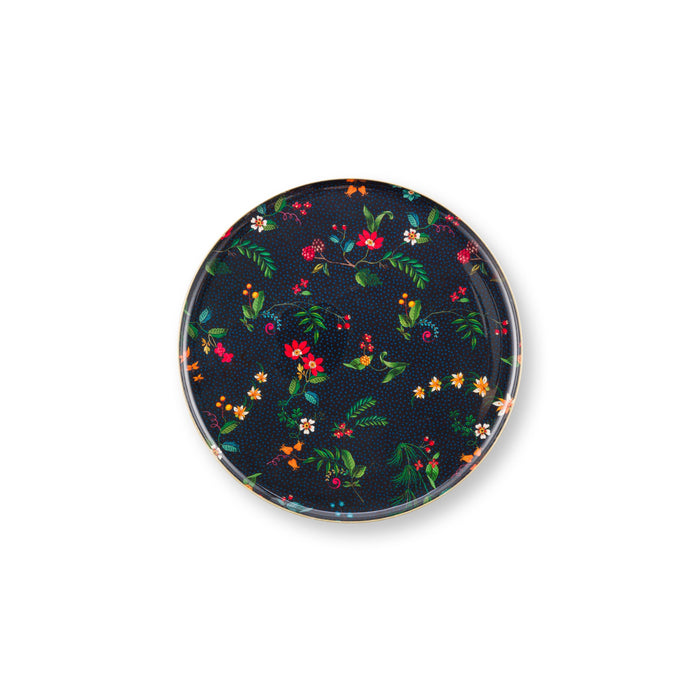 Pip Studio Serveerschaal Berry Blues - Fruitschaal - Blauw - 24x9cm