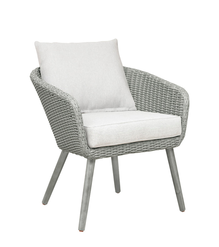 Giga Living - Bistroset Grijs - PE Wicker - Set Van 3