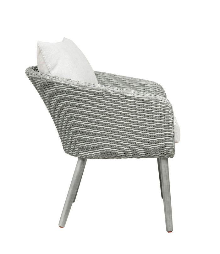 Giga Living - Bistroset Grijs - PE Wicker - Set Van 3