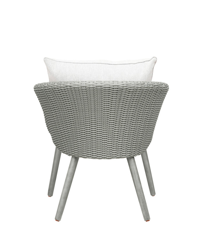 Giga Living - Bistroset Grijs - PE Wicker - Set Van 3