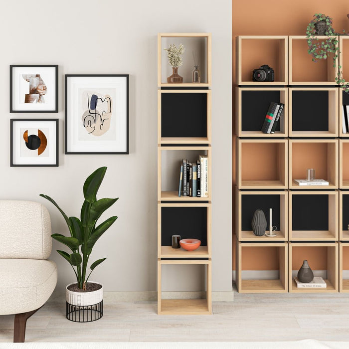 Calicosy - Boekenkast LOFTY - H167 cm - Grijs