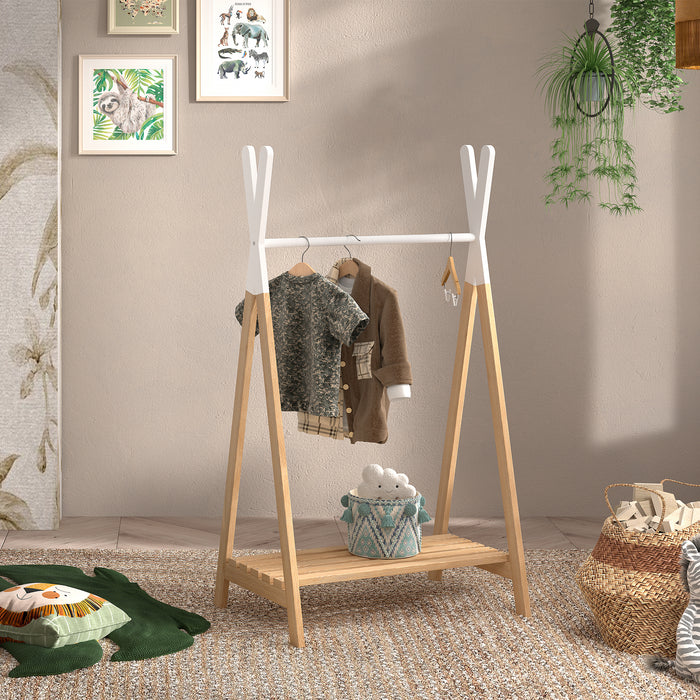 Vipack Kiddy Kledingrek - Wit