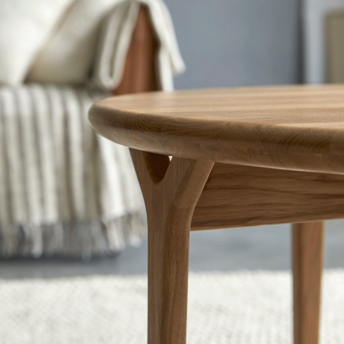 Tikamoon - Massief eiken salontafel 80x80 Clara