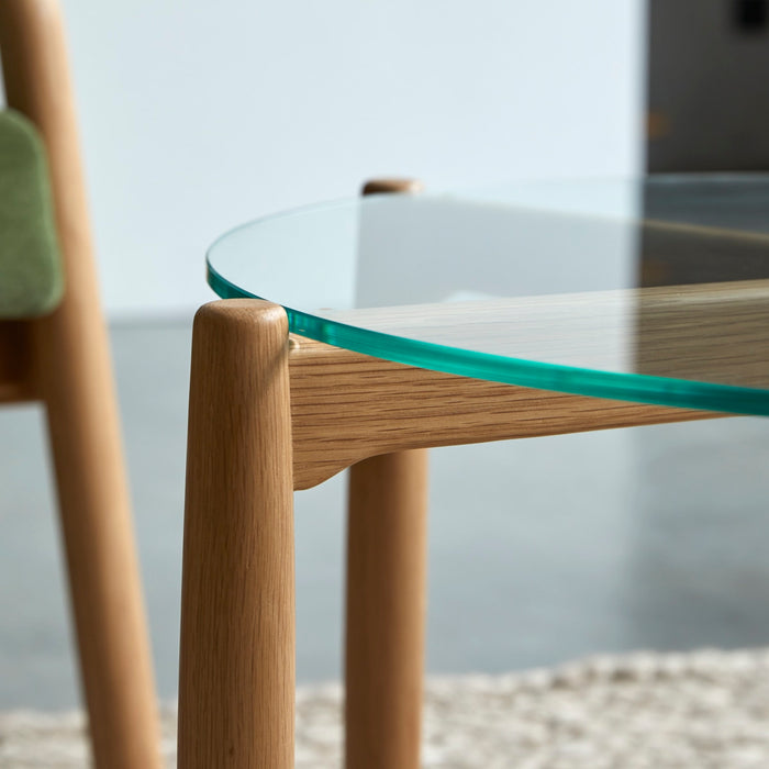 Tikamoon - Massief eikenhouten salontafel 64x64 Nori