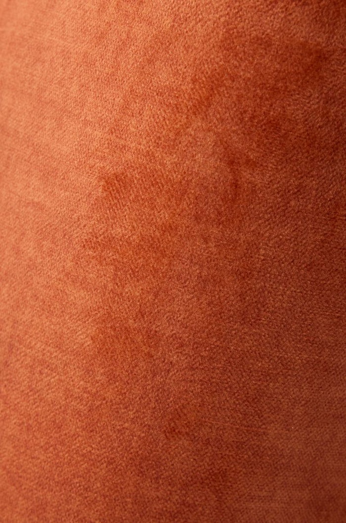 Sissy-Boy Oranje velvet fauteuil