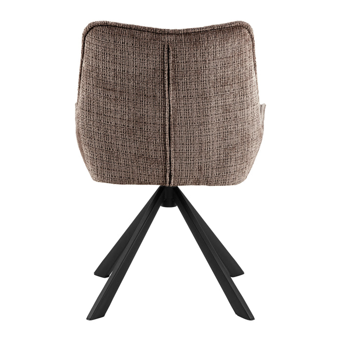 by fonQ Riff Eetkamerstoel - Dusty Brown