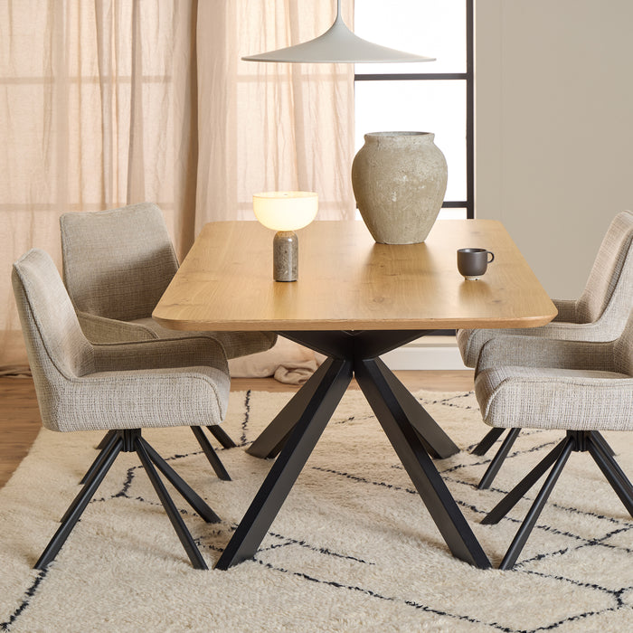 by fonQ Riff Eetkamerstoel - Beige