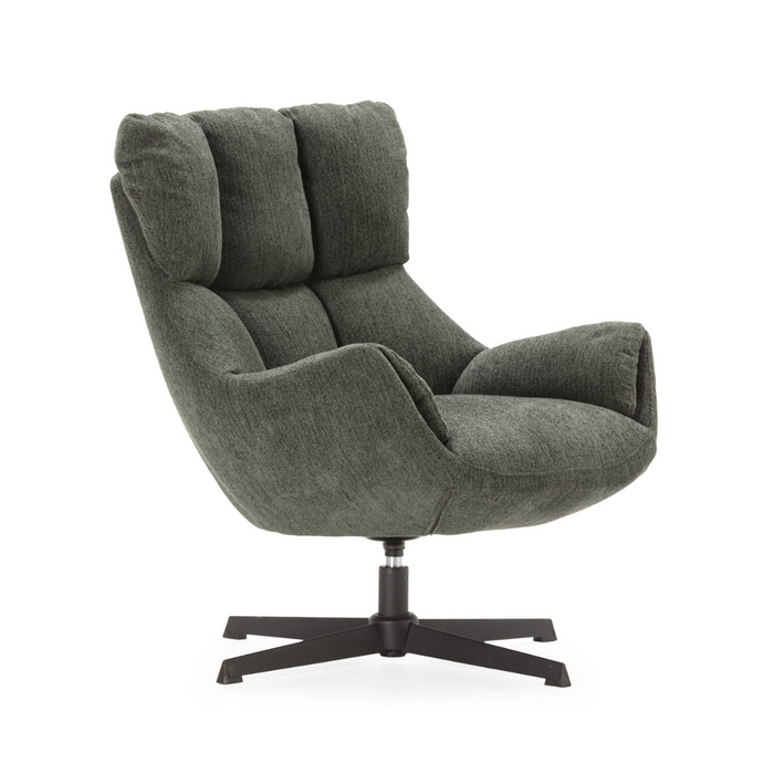 Calicosy - Fauteuil ODETTE - H89 cm - Gewatteerde stof