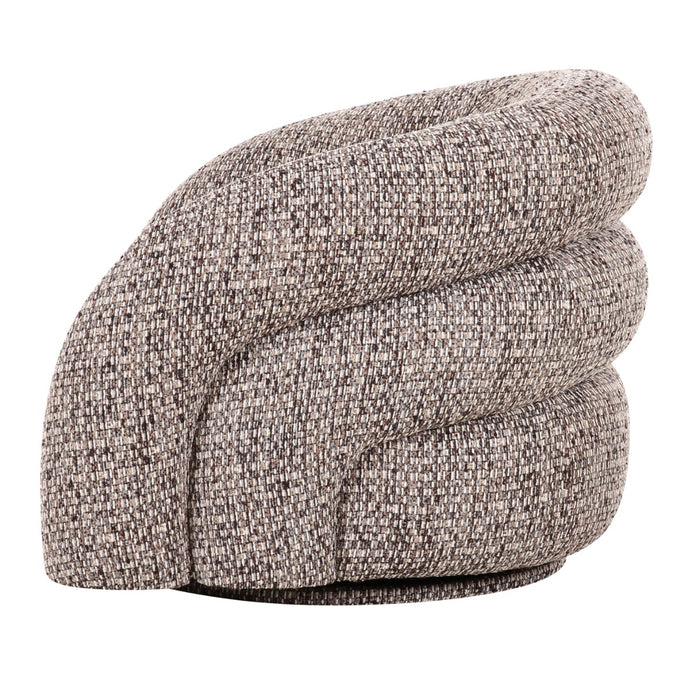 DÉJA Living - Draaifauteuil - Taupe Stof - 94x83x70cm - Bodø