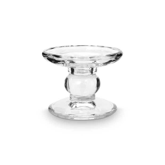 vtwonen Kandelaar Set van 7 - Kaarsenhouder van Glas - Transparant