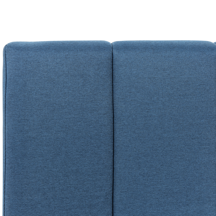Beliani-DREUX-Bed met opbergruimte-Blauw-160 x 200 cm-Polyester