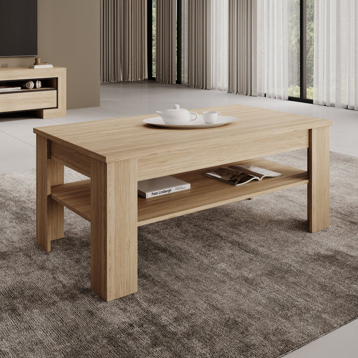 Meubella - Cayuga - Salontafel - Eiken