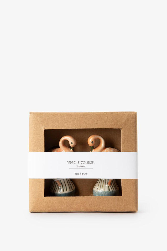 Sissy-Boy Peper en zout stel flamingo