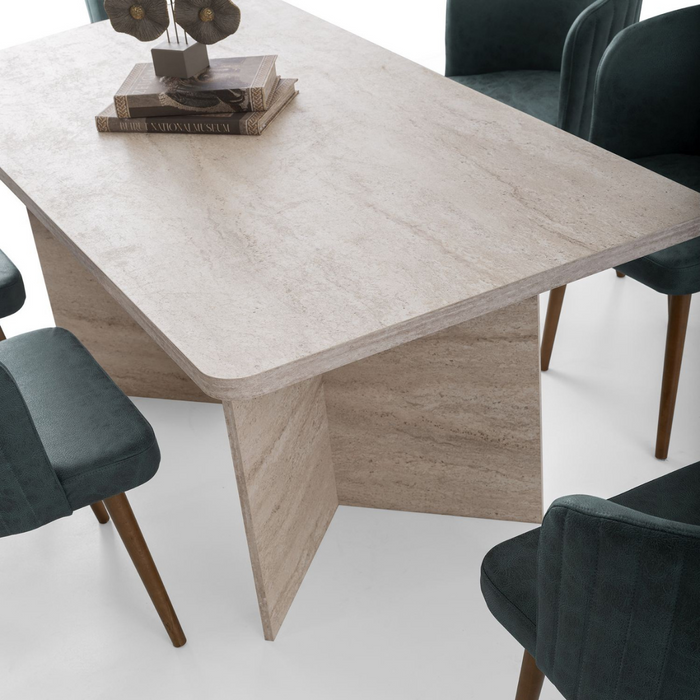 Calicosy - Eettafel LOFT - L180 cm - Rechthoekig blad