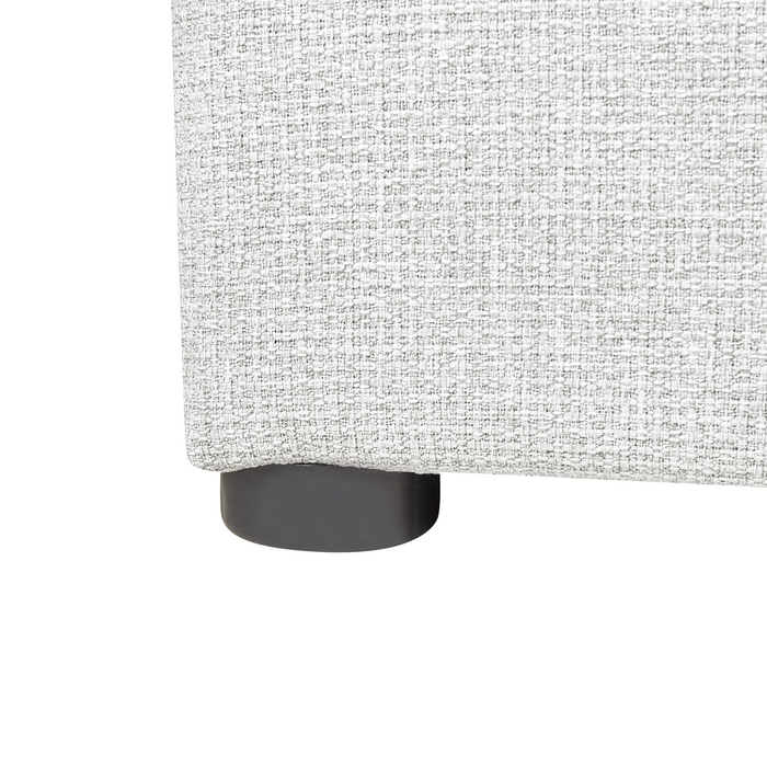 Beliani-DINAN-Tweepersoonsbed-Lichtgrijs-160 x 200 cm-Polyester