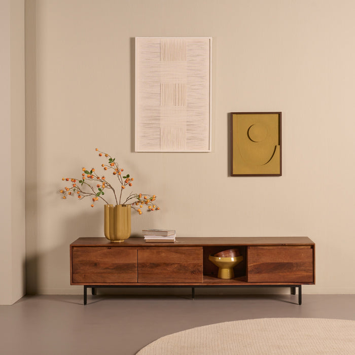 TV-Meubel Vegas - Bruin|Hout - Mango - Hout