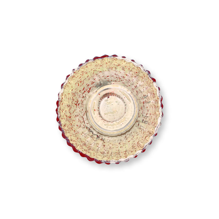 Pip Studio Waxinelichthouders Set van 3 - van Glas - Rood - 10x10.5cm