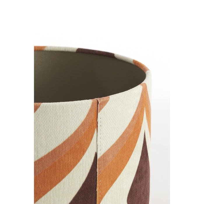 Light & Living Light&living Kap cilinder 25-25-18 cm COOKIE bruin