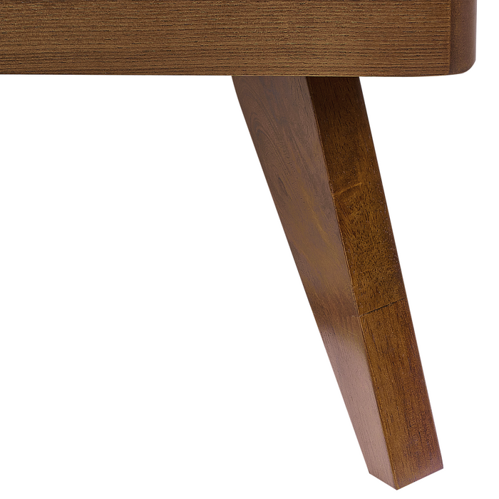 Beliani - POISSY - Tweepersoonsbed - Lichtbeige - 180 x 200 cm - MDF