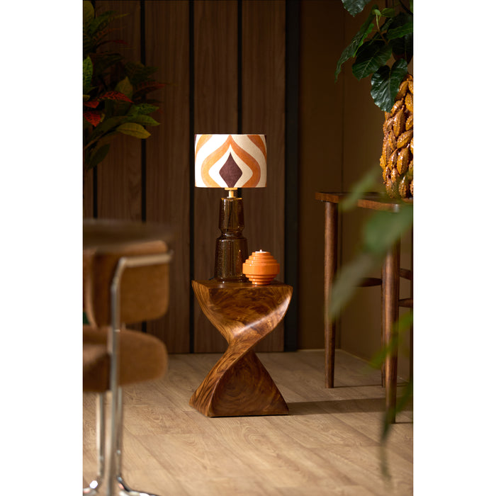 Light & Living Light&living Kap cilinder 25-25-18 cm COOKIE bruin