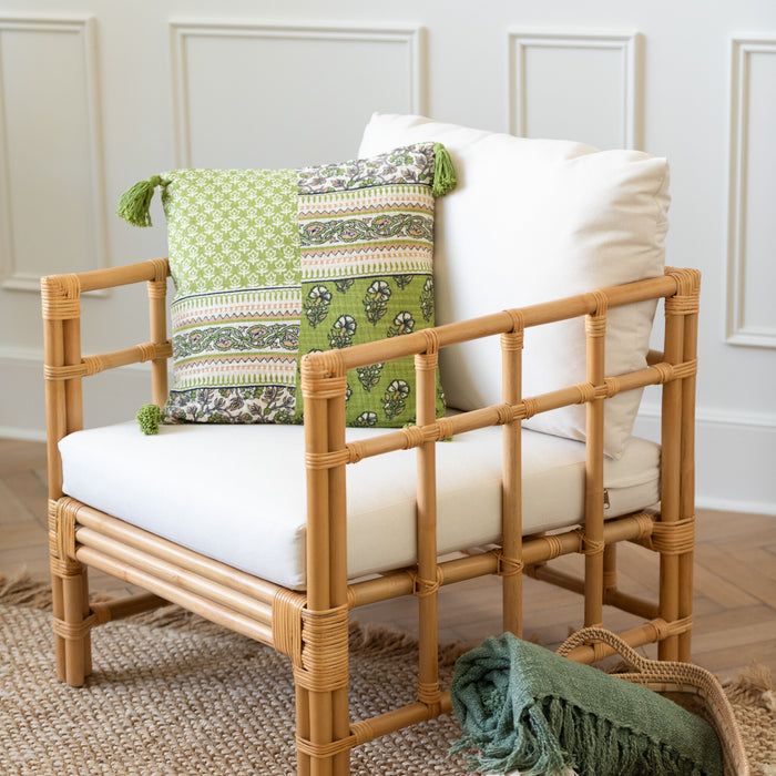 J-Line tapijt Havana - polyester - naturel|wit - small