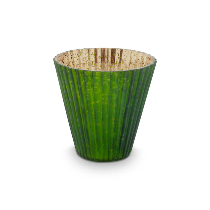 Pip Studio Waxinelichthouders Set van 3 - van Glas - Blauw - 10x10.5cm