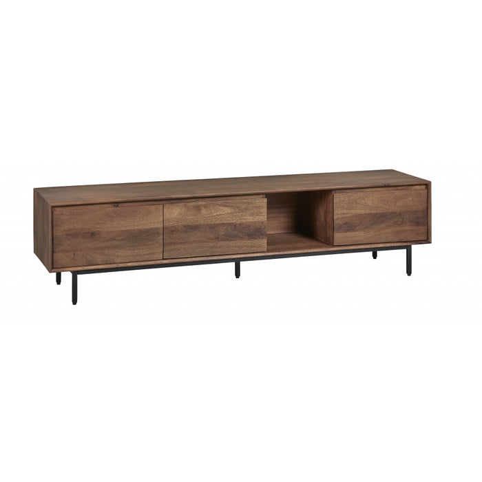 TV-Meubel Vegas - Bruin|Hout - Mango - Hout