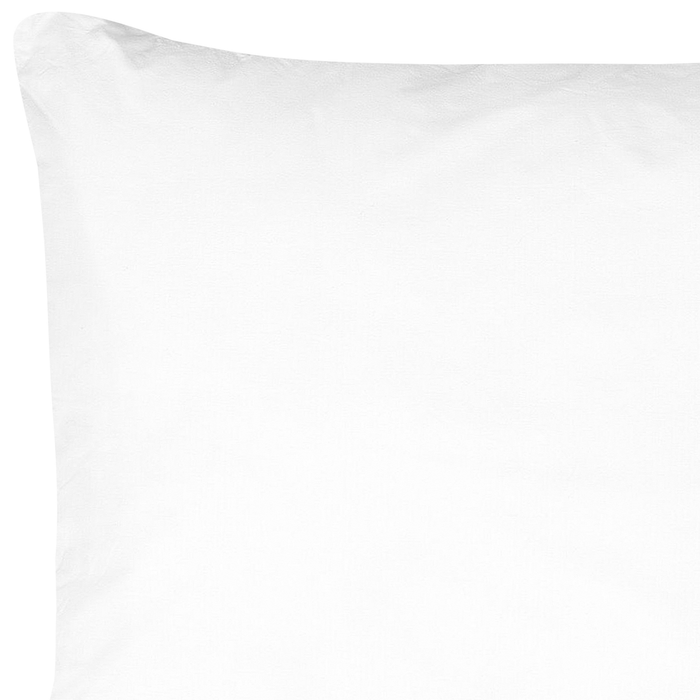 Beliani - ERRIGAL - Kussen hoog - Wit - 50 x 60 cm - Microvezels
