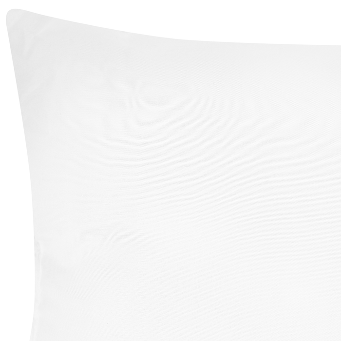 Beliani - ERRIGAL - Kussen hoog - Wit - 40 x 80 cm - Microvezels