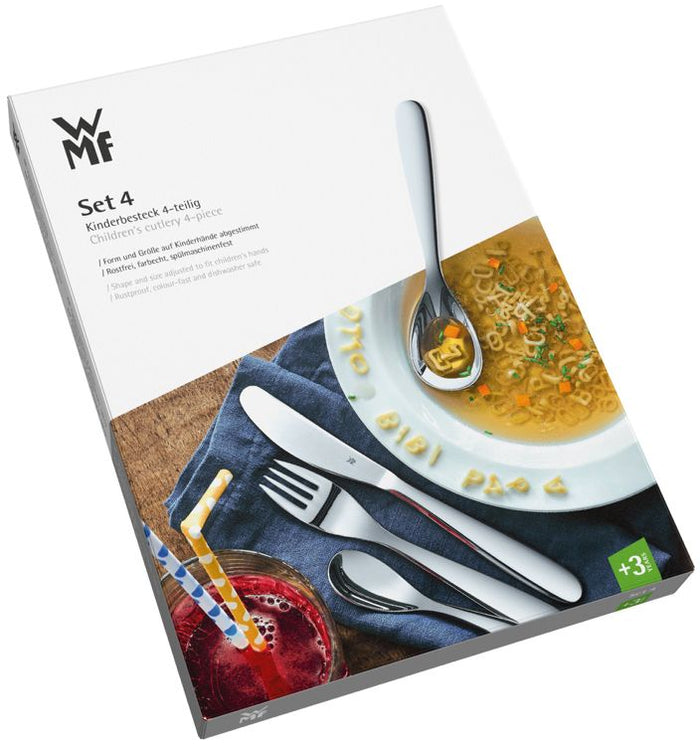 WMF Kinderbestek Knuddel 4 delig