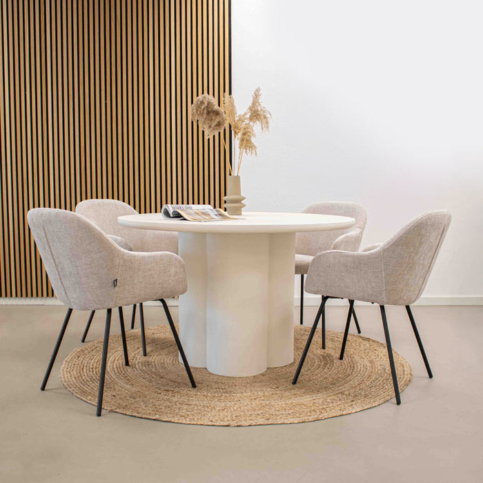 Kick eetkamerstoel Arda - Grijs