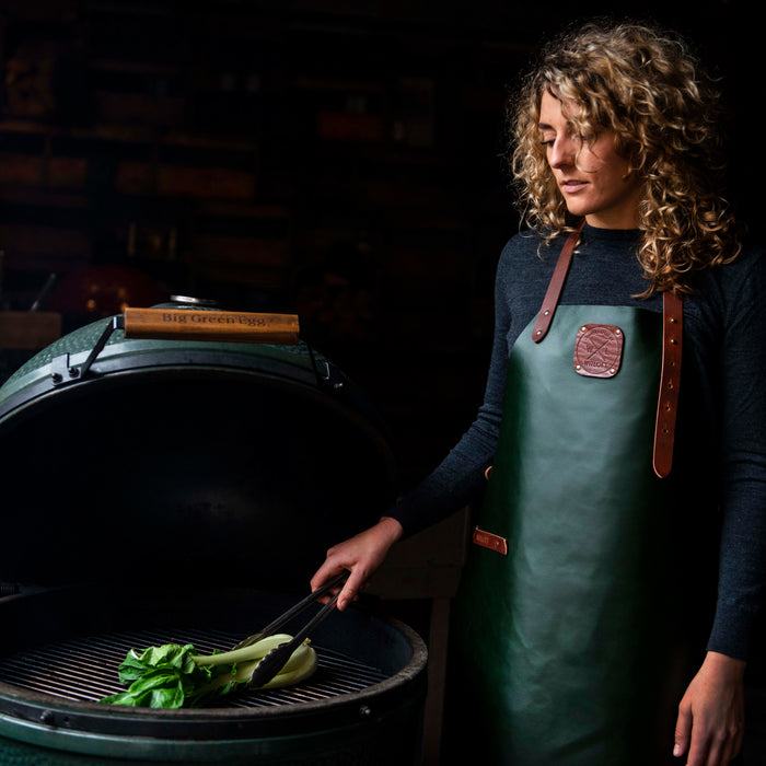 Witloft Leren Schort - Green