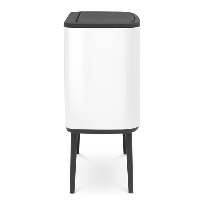 Brabantia Bo Touch Bin Afvalemmer 11 + 23 L - Wit