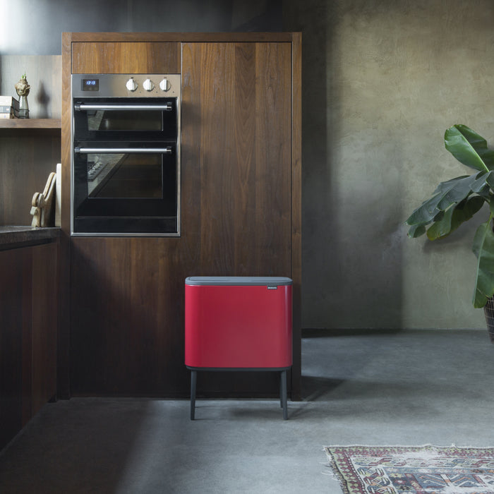 Brabantia Bo Touch Bin Afvalemmer 34 Liter (11+23 Liter)
