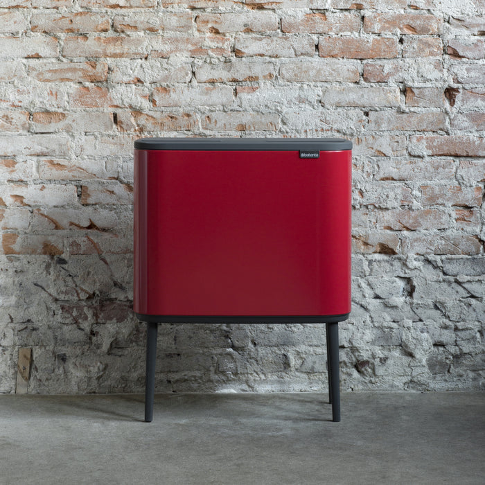 Brabantia Bo Touch Bin Afvalemmer 34 Liter (11+23 Liter)