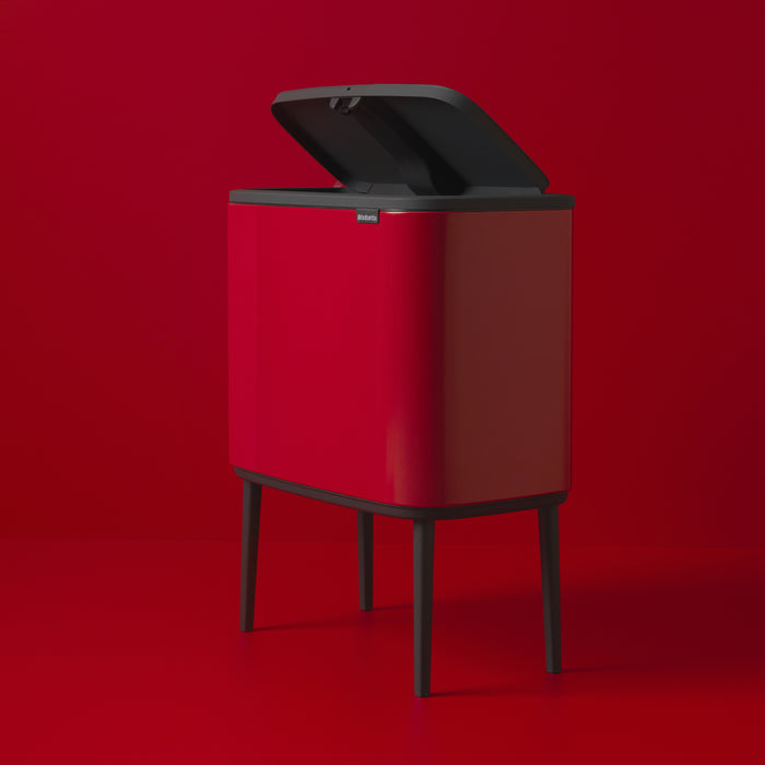 Brabantia Bo Touch Bin Afvalemmer 34 Liter (11+23 Liter)