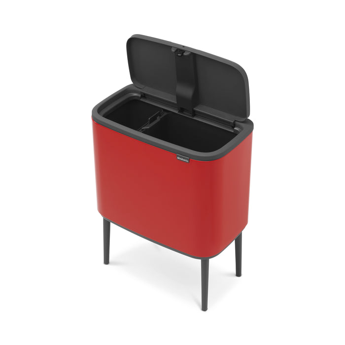Brabantia Bo Touch Bin Afvalemmer 34 Liter (11+23 Liter)