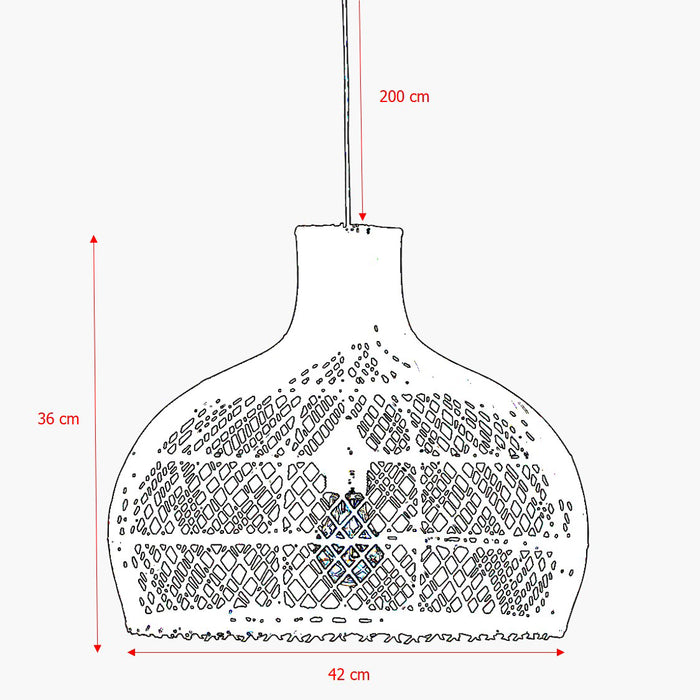 Raw Materials Maze Hanglamp