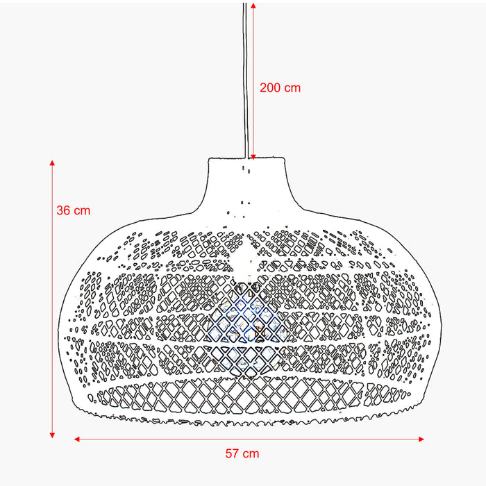 Raw Materials Maze Hanglamp