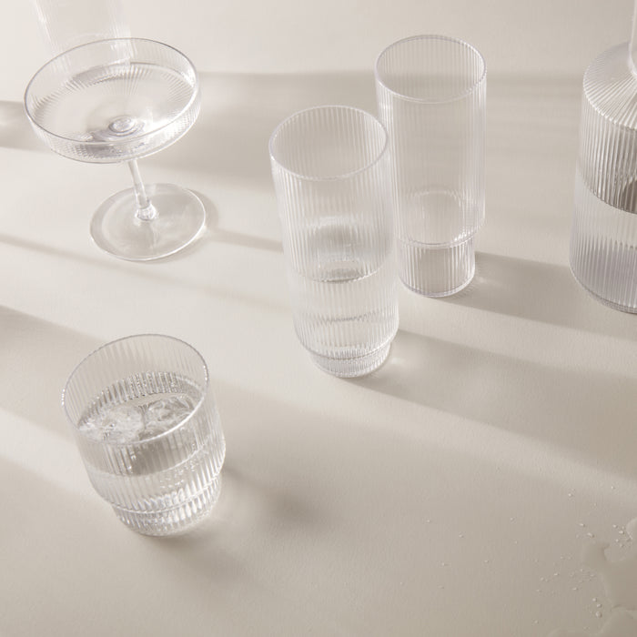 Ferm Living Ripple Karaf 1 L - Clear