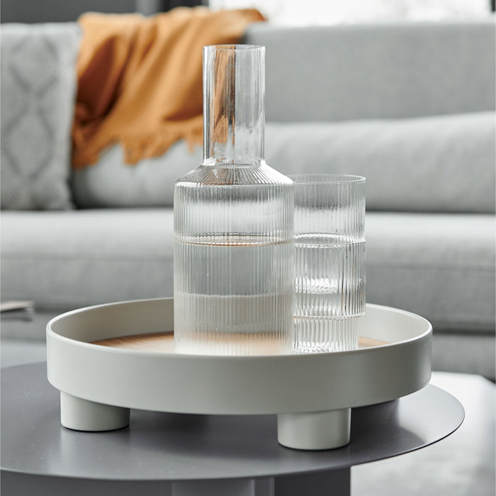 Ferm Living Ripple Karaf 1 L - Clear