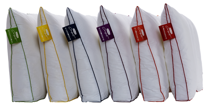 Silvana Comfort Hoofdkussen Medium Zacht paars